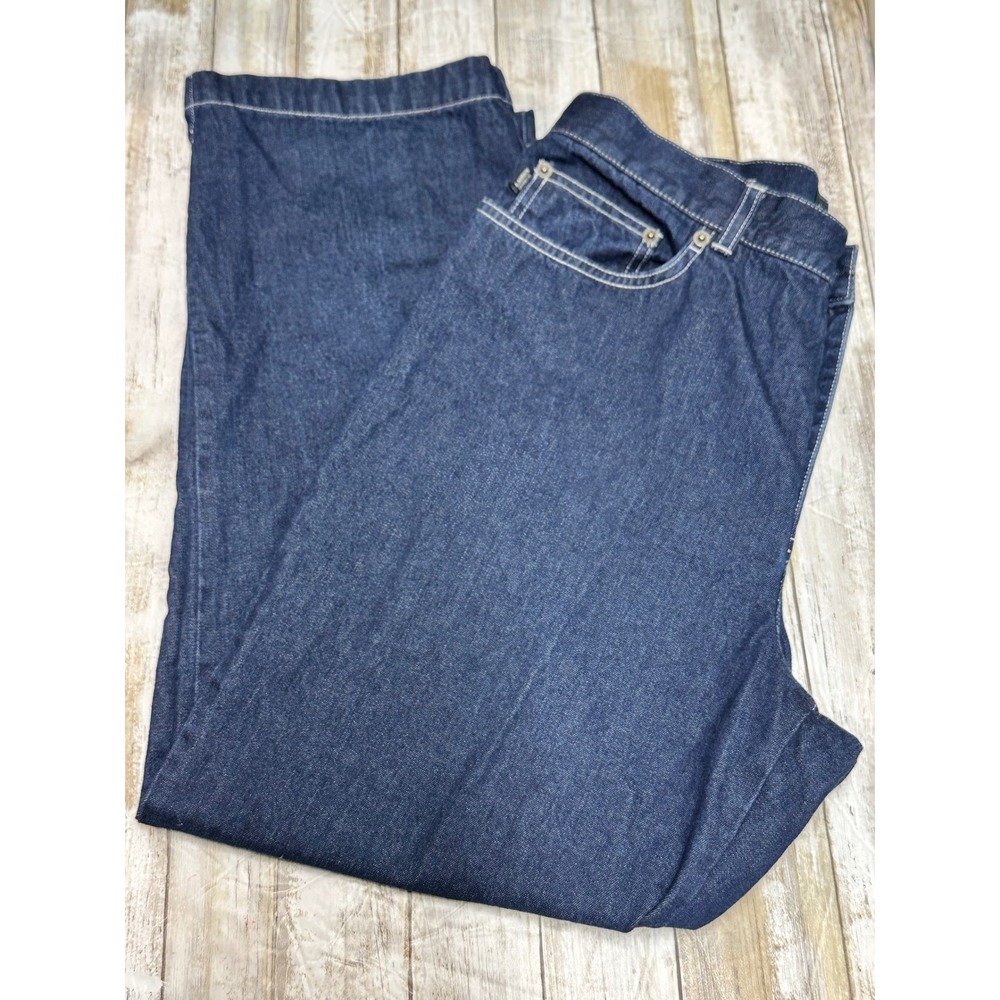 Vintage Lauren Ralph Lauren Jeans Co Mom Womens 12 Dark Wash 100% Cotton DEUC‎